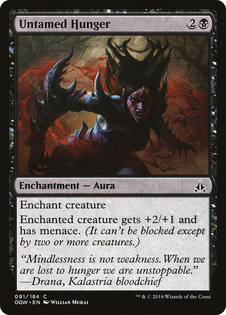 Image of Untamed Hunger (OGW-091) - Oath of the Gatewatch