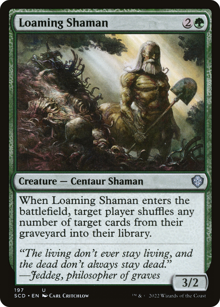 Image of Loaming Shaman (SCD-197) - Starter Commander Decks