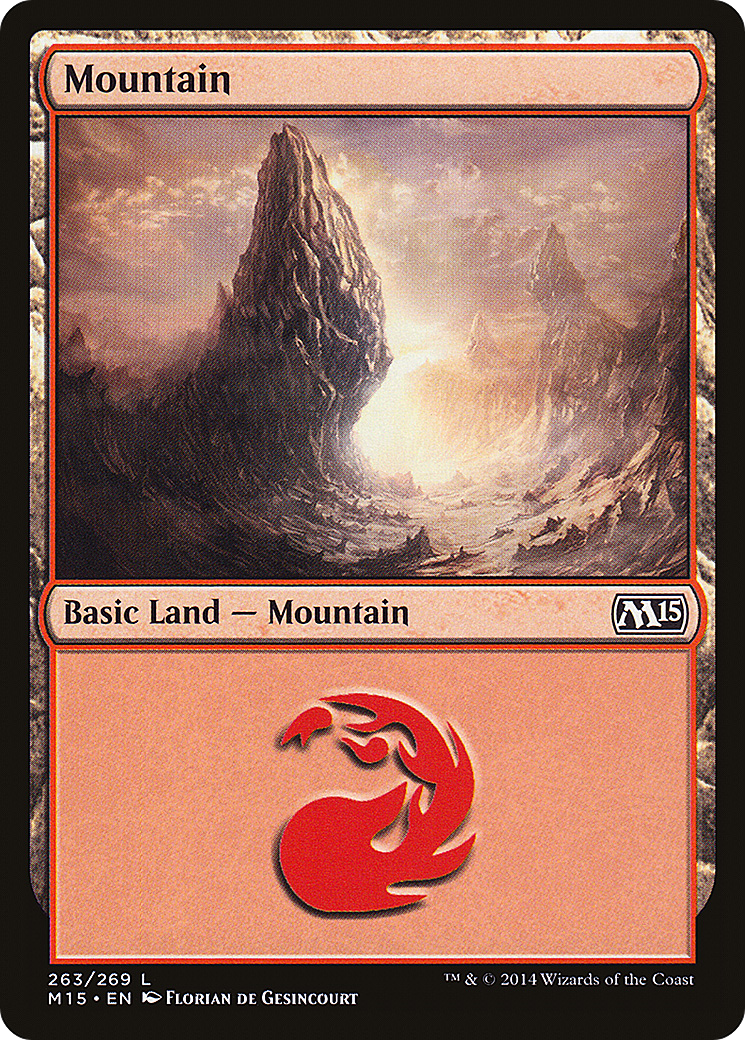 Image of Mountain (263) (M15-263) - Magic 2015 Foil