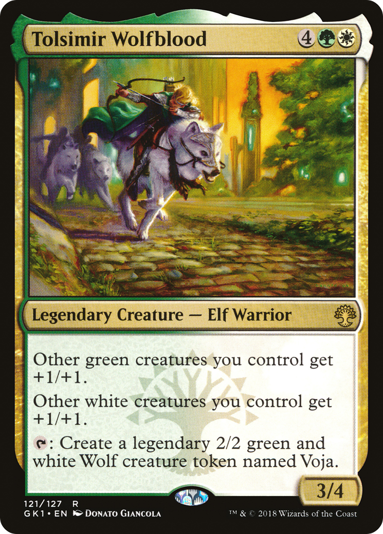 Image of Tolsimir Wolfblood (GR1-121) - GRN Guild Kit