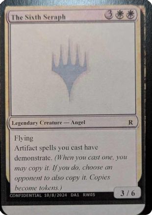Image of The Sixth Seraph (-) - Un-Known Event Playtest Cards