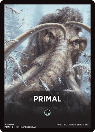 Image of Primal Theme Card (FDN-010) - Foundations