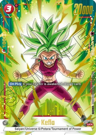 Image of Kefla (Championship Pack 03) (FB02-012) - Tournament and Championship Promos Holofoil