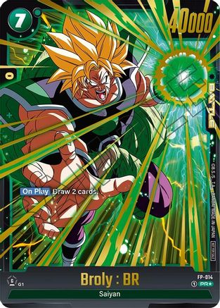 Image of Broly : BR - FP-014 (Selection Pack 01) (FP-014) - Tournament and Championship Promos Holofoil