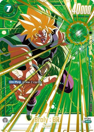 Image of Broly : BR - FP-014 (Selection Pack 01 Finalist) (FP-014) - Tournament and Championship Promos Holofoil