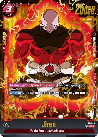 Image of Jiren - FP-016 (Selection Pack 01) (FP-016) - Tournament and Championship Promos Holofoil