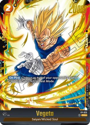 Image of Vegeta - FP-023 (Selection Pack 01) (FP-023) - Tournament and Championship Promos Holofoil