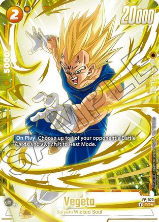 Image of Vegeta - FP-023 (Selection Pack 01 Finalist) (FP-023) - Tournament and Championship Promos Holofoil