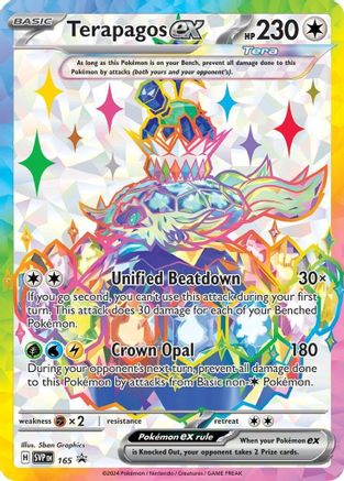 Image of Terapagos ex 165  - Holofoil SV Scarlet & Violet Promo Cards - Promo
