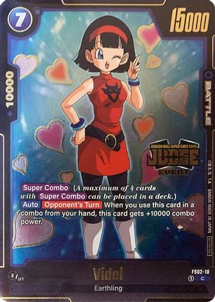 Image of Videl (Judge Pack (Event Judge) 01) (FS02-10) - Tournament and Championship Promos Holofoil