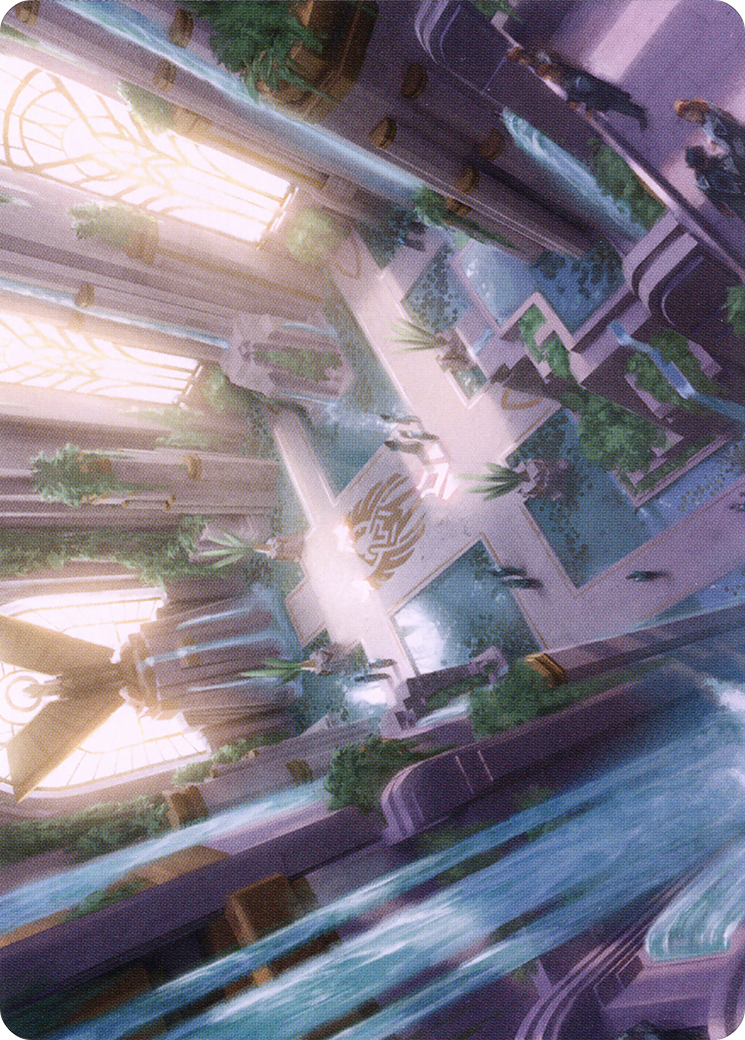 Image of Spara's Headquarters // Spara's Headquarters (ASNC-036) - New Capenna Art Series (Borderless) Foil