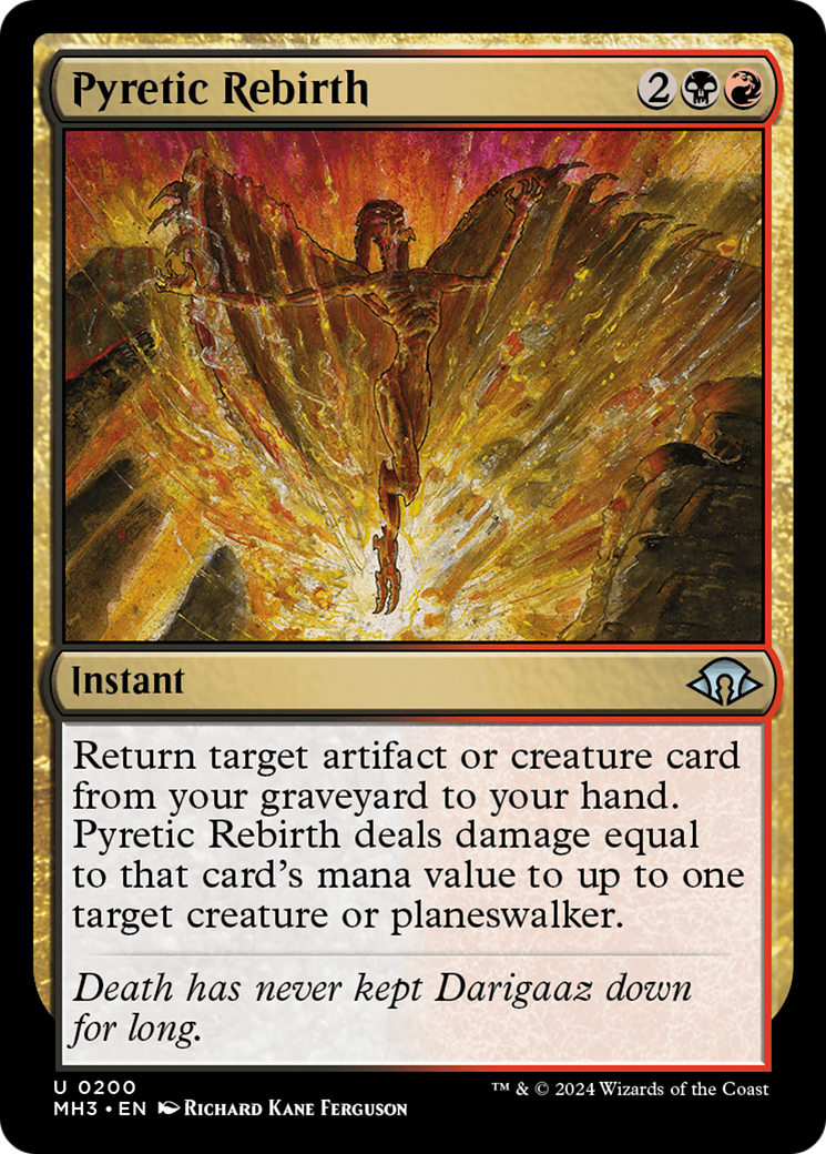 Image of Pyretic Rebirth (MH3-200) - Modern Horizons 3
