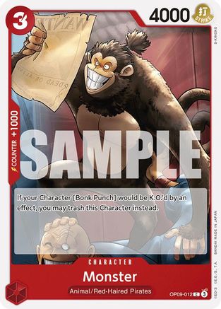 Image of Monster (OP09-012) - Emperors in the New World