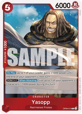 Image of Yasopp (OP09-013) - Emperors in the New World Foil