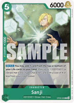 Image of Sanji (028) (OP09-028) - Emperors in the New World