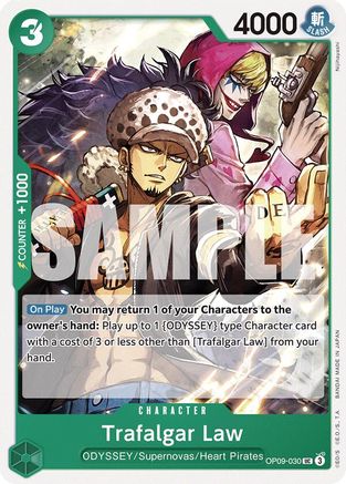 Image of Trafalgar Law (OP09-030) - Emperors in the New World