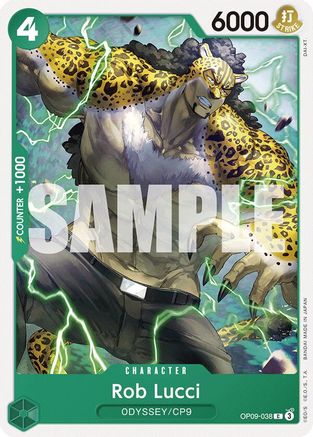 Image of Rob Lucci (038) (OP09-038) - Emperors in the New World
