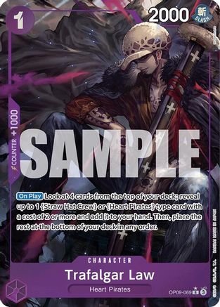 Image of Trafalgar Law (069) (Parallel) (OP09-069) - Emperors in the New World Foil