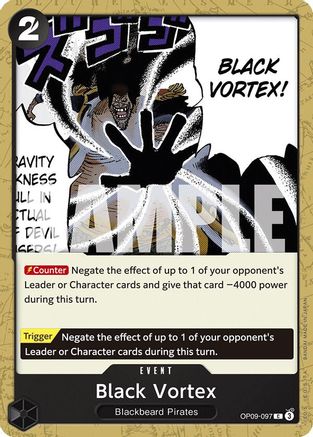 Image of Black Vortex (OP09-097) - Emperors in the New World