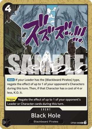 Image of Black Hole (OP09-098) - Emperors in the New World