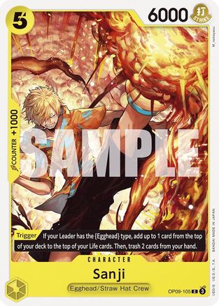 Image of Sanji (105) (OP09-105) - Emperors in the New World