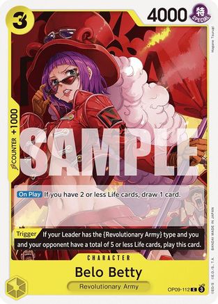Image of Belo Betty (OP09-112) - Emperors in the New World
