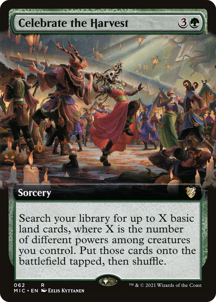 Image of Celebrate the Harvest (Extended Art) (MIC-062) - Midnight Hunt Commander: (Extended Art)