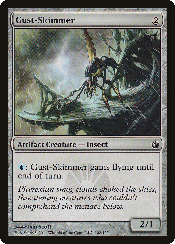 Image of Gust-Skimmer (MBS-108) - Mirrodin Besieged Foil
