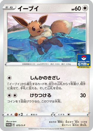 Image of Eevee - 075/S-P (075/S-P) - SP Sword  Shield Promos