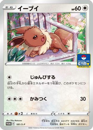 Image of Eevee - 181/S-P (181/S-P) - SP Sword  Shield Promos