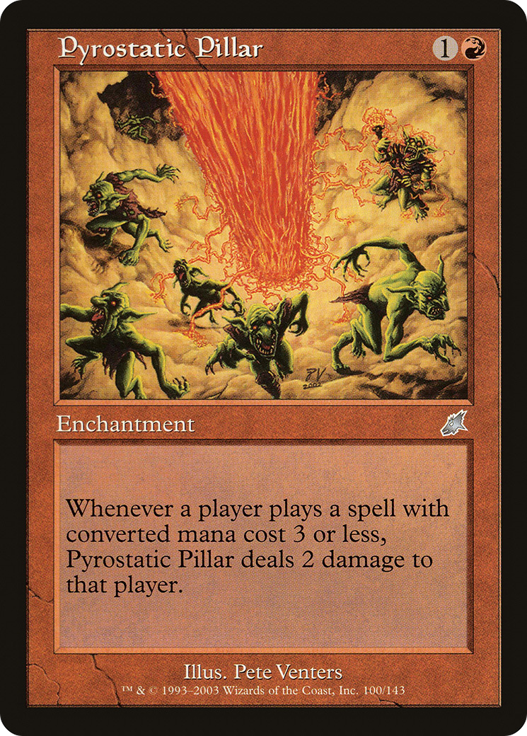 Image of Pyrostatic Pillar (SCG-100) - Scourge
