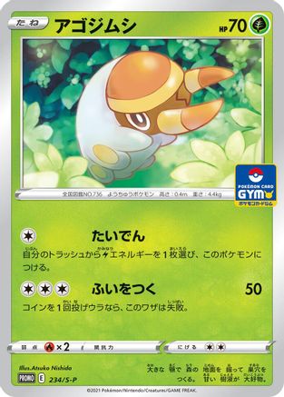 Image of Grubbin - 234/S-P (234/S-P) - SP Sword  Shield Promos