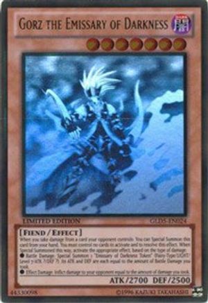 Image of Gorz the Emissary of Darkness (GLD5-EN024) - Gold Series: Haunted Mine Limited
