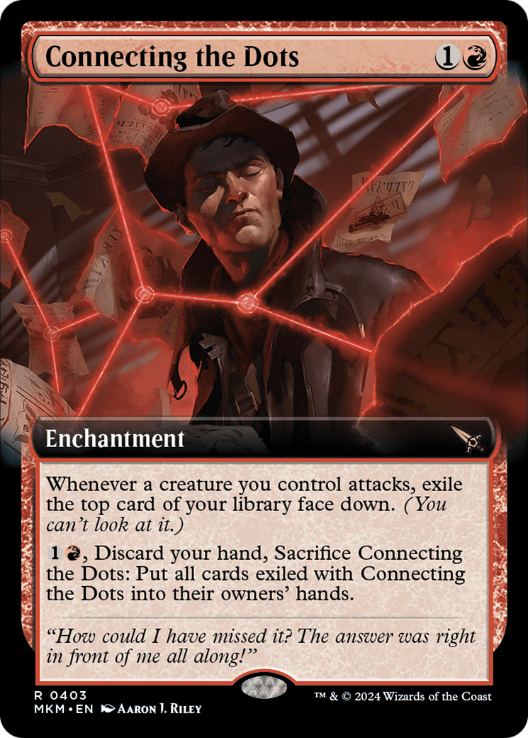 Image of Connecting the Dots (Extended Art) (MKM-403) - Murders at Karlov Manor: (Extended Art)