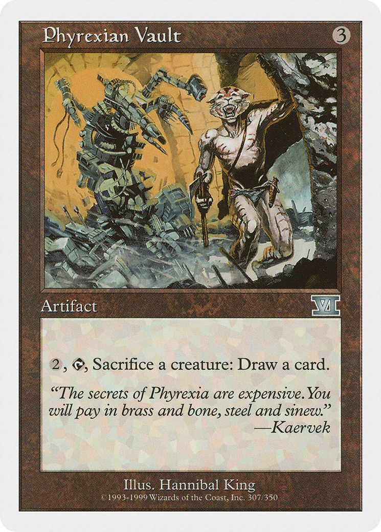 Image of Phyrexian Vault (6ED-307) - Classic Sixth Edition