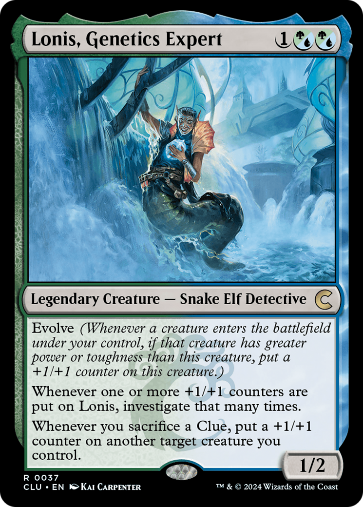 Image of Lonis, Genetics Expert (CLU-037) - Ravnica: Clue Edition