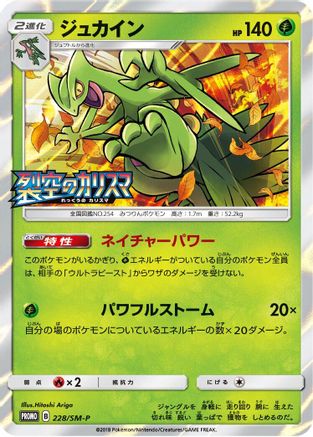 Image of Sceptile - 228/SM-P (228/SM-P) - SMP Sun  Moon Promos Holofoil