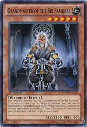 Image of Grandmaster of the Six Samurai (SDWA-EN002) - Structure Deck: Samurai Warlords 1st Edition