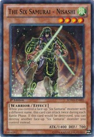 Image of The Six Samurai - Nisashi (SDWA-EN005) - Structure Deck: Samurai Warlords 1st Edition