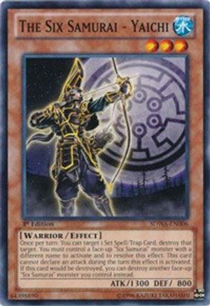 Image of The Six Samurai - Yaichi (SDWA-EN006) - Structure Deck: Samurai Warlords 1st Edition