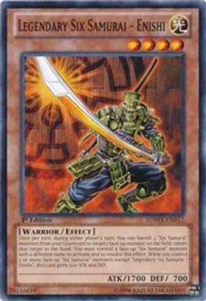 Image of Legendary Six Samurai - Enishi (SDWA-EN017) - Structure Deck: Samurai Warlords 1st Edition
