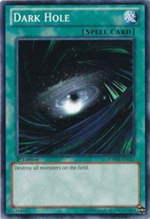 Image of Dark Hole (SDWA-EN023) - Structure Deck: Samurai Warlords 1st Edition