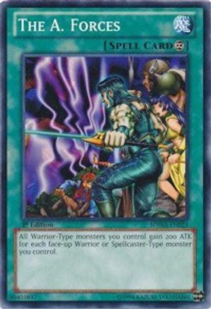 Image of The A. Forces (SDWA-EN024) - Structure Deck: Samurai Warlords 1st Edition