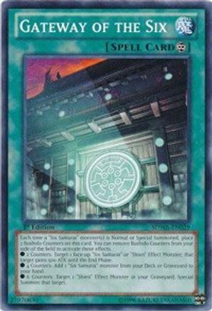 Image of Gateway of the Six (SDWA-EN029) - Structure Deck: Samurai Warlords 1st Edition