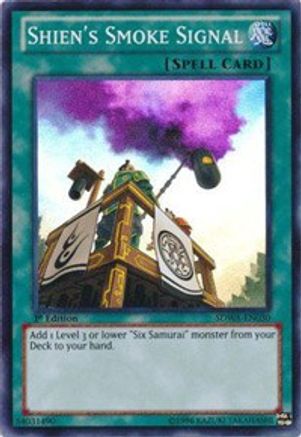 Image of Shien's Smoke Signal (SDWA-EN030) - Structure Deck: Samurai Warlords 1st Edition