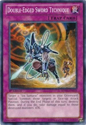 Image of Double-Edged Sword Technique (SDWA-EN035) - Structure Deck: Samurai Warlords 1st Edition