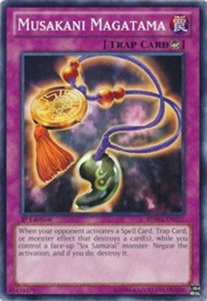 Image of Musakani Magatama (SDWA-EN037) - Structure Deck: Samurai Warlords 1st Edition