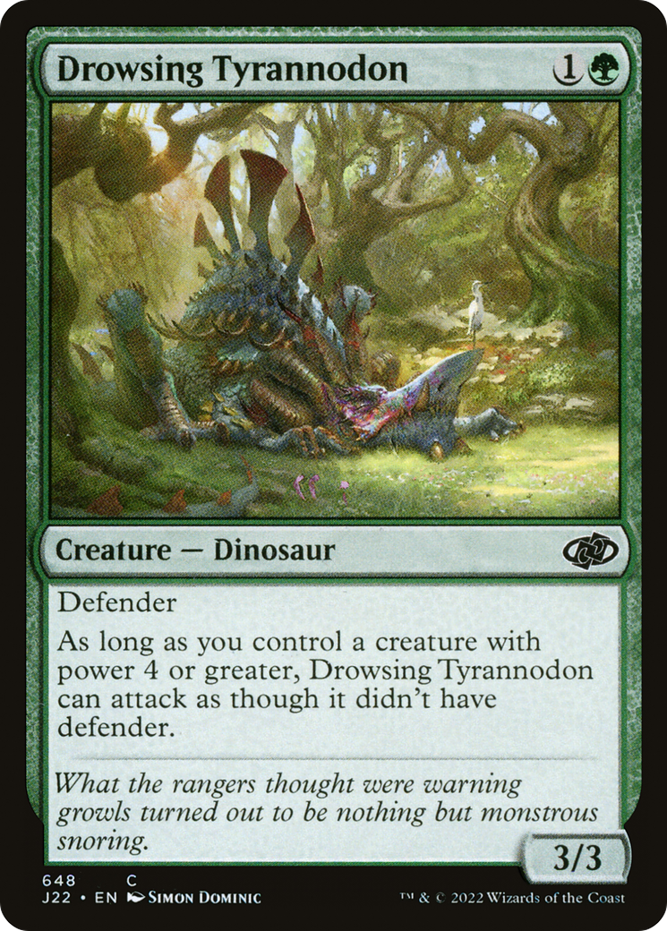 Image of Drowsing Tyrannodon (J22-648) - Jumpstart 2022