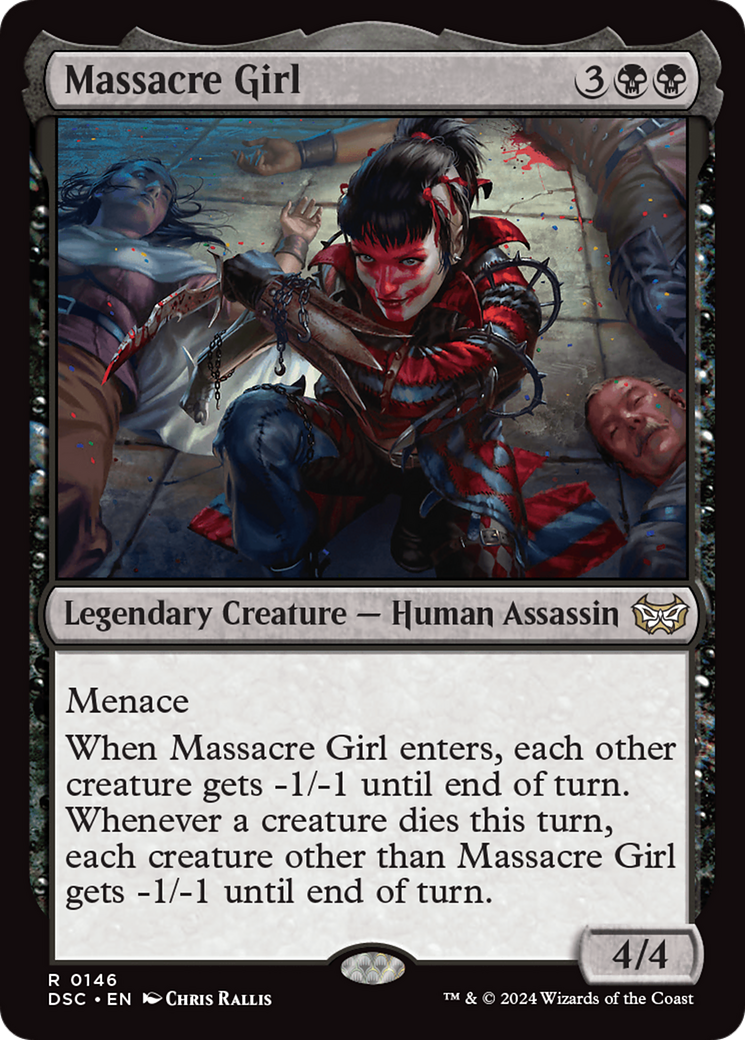 Image of Massacre Girl (DSC-146) - Duskmourn: House of Horror Commander