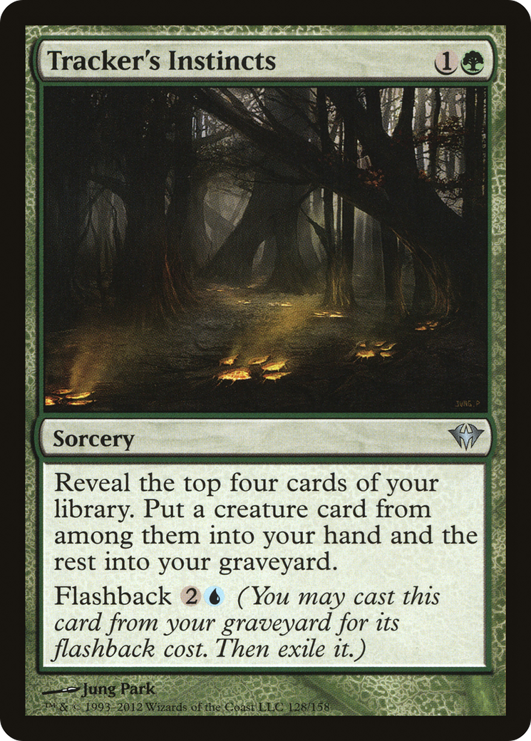 Image of Tracker's Instincts (DKA-128) - Dark Ascension Foil